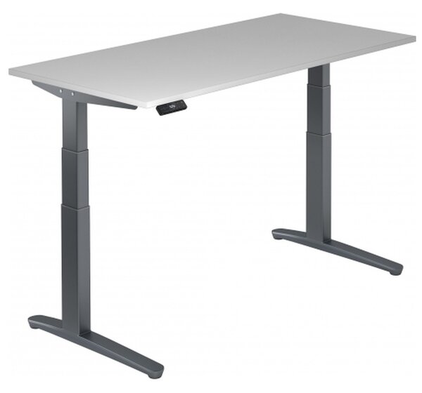 XBHM 16 GG - Grigio 160 x 80, regolabile elettricamente in altezza