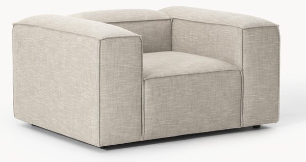 Poltrona in misto lino Lennon