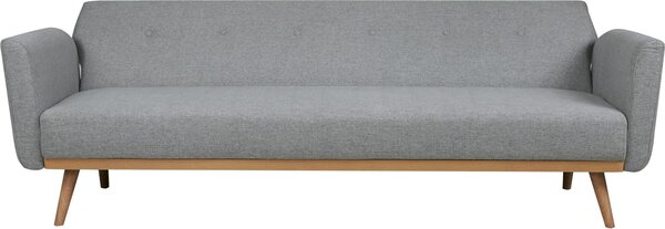 Divano letto grigio chiaro Divano letto Divano divano divano funzione letto ospite Divano ospite
