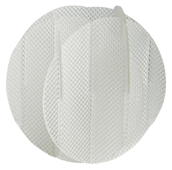 Lampada da tavolo, abat Jour, in metacrilato ALLEGRETTA 24x24xh26 cm con paralume colore trasparente spectrall