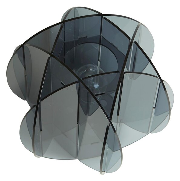 Lampada da tavolo in metacrilato ALLEGRETTA �22 cm Grigio Fum�