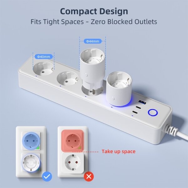Immax NEO 07813L - Presa intelligente F 3500W Wi-Fi