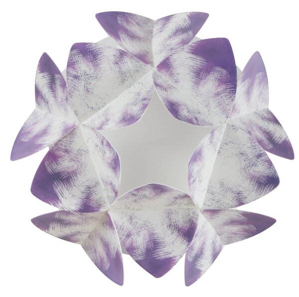 Applique da muro sandylex pearl Cotton Light �35 H18 cm Viola