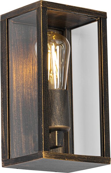 Applique vintage oro antico 26 cm IP44 Charlois