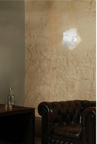 Applique da muro sandylex pearl Cotton Light �35 H18 cm Grigio nuance