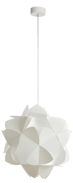Lampada a sospensione 1 luce sandylex pearl Cotton Light �46 cm bianco