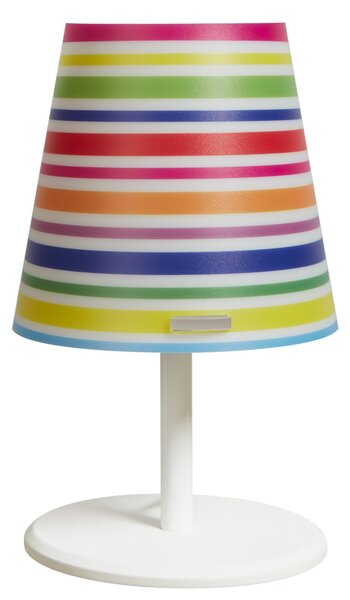 Abat-Jour per camerette CYLINDER � 18xh 25 cm Peso kg 0,8 in Multicolor Striscie