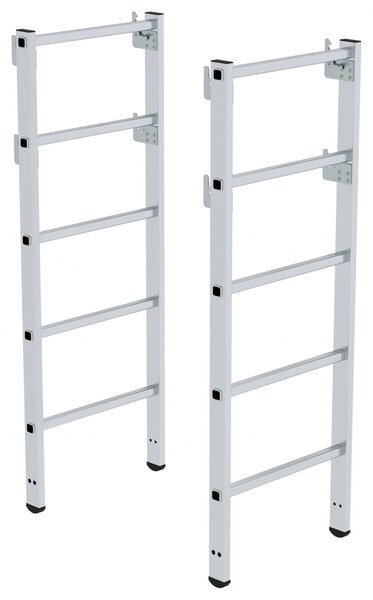 Scala a piattaforma telescopica FlexxStep plus a 3 pioli