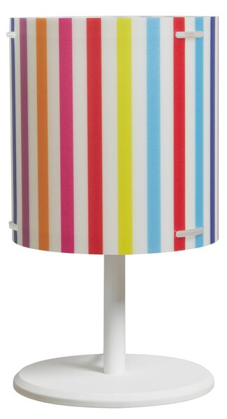 Abat-Jour per camerette CYLINDER � 18xh 25 cm in multicolor righe