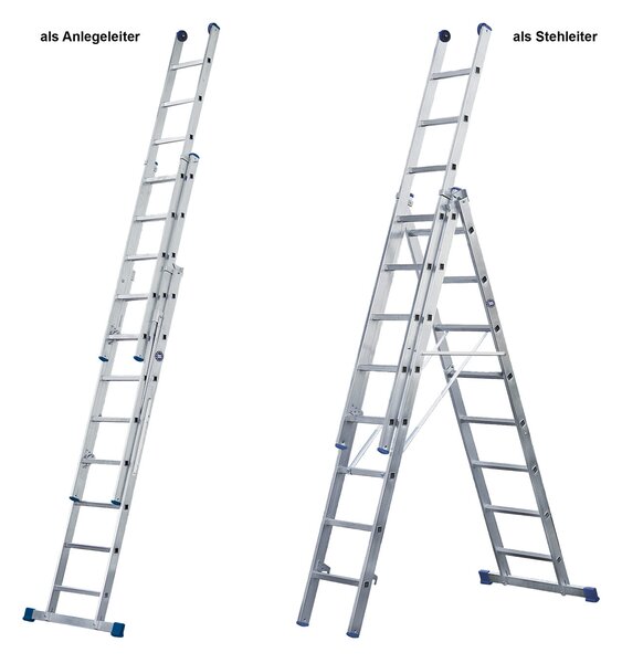 Scala Iller - Scala multiuso a 3 sezioni, 406322