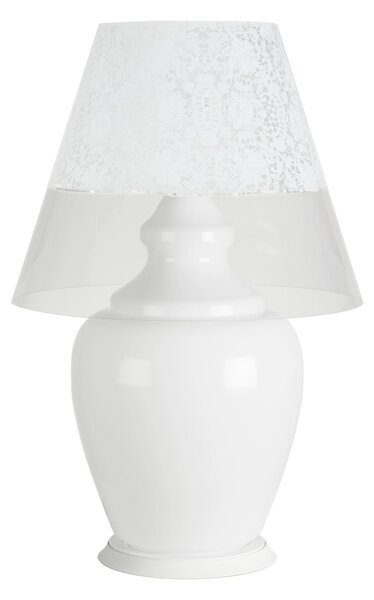 Lampada da terra per interno ANGIPU' � 59xh 88 cm Paralume in metacrilato opalino bianco