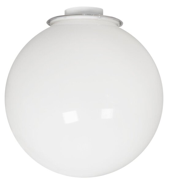 Plafoniera da soffitto in polimero di metacrilato Palla Piccola � 40xh40 cm colore filo 1,6 mt bianco laccato