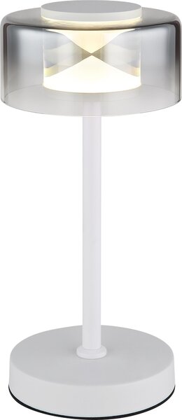 Globo Belinda Lampada da tavolo LED 6W bianco neutro bianco, metallo Ø15cm 16024TWR