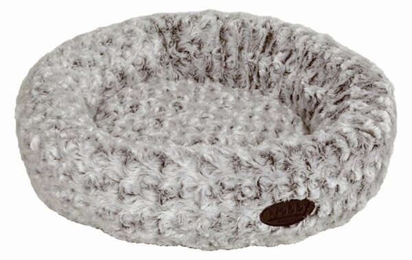 Cuccia Donut "Arusha" 45 cm marrone/bianco