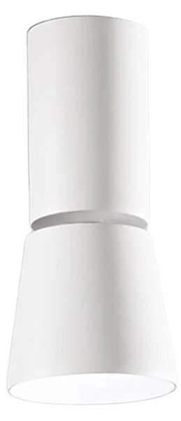 Plafoniera perenz kone 8494 b lc led 900lm metallo bianco opaco orientabile - Perenz