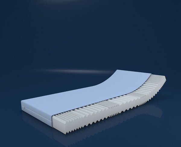 MSS e.K. Materasso VitalFoam a 7 zone - 150 x 200 x 11 cm - H3