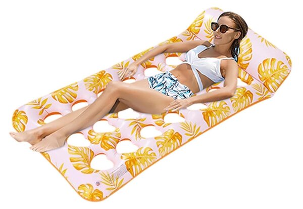 Solidchoice - Lettino gonfiabile solare per piscina e spiaggia