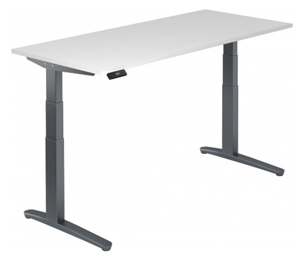 XBHM 19 GG - Bianco 180 x 80, regolabile elettricamente in altezza