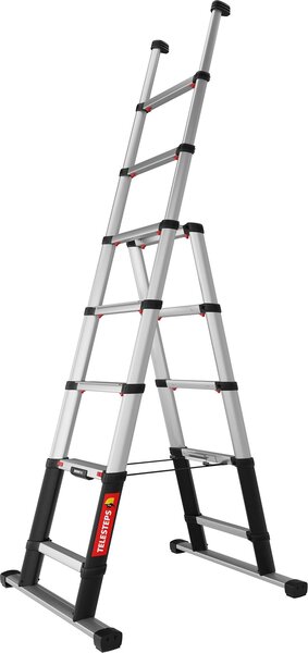 Scala combinata telescopica Combi Line 6+2 gradini