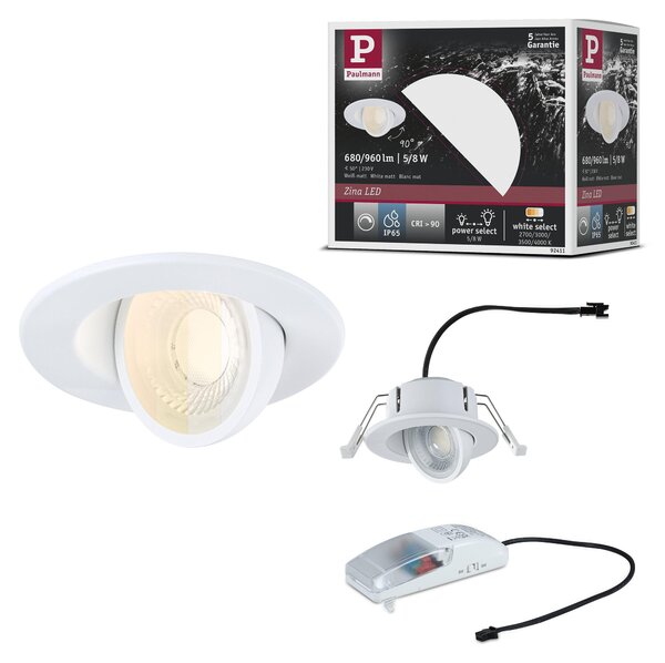 Lampada da incasso a LED Paulmann Zina