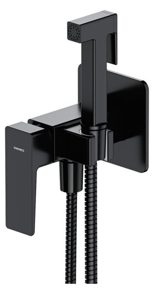 Omnires PARMA SYSPMBI2BL, miscelatore per bidet da incasso, finitura nera opaca