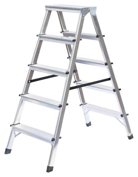Scala domestica accessibile su entrambi i lati 2x5 gradini