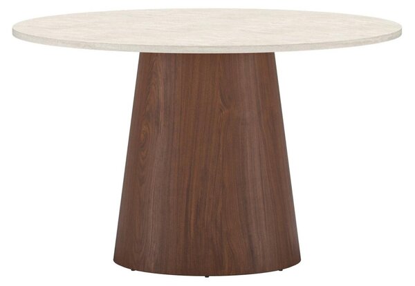 Venture Home Tavolo da pranzo rotondo Lanzo Beige