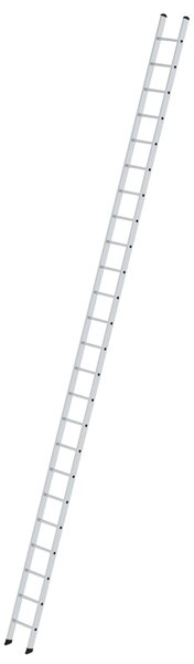 Scala singola a pioli larga 350 mm senza traversa 24 pioli