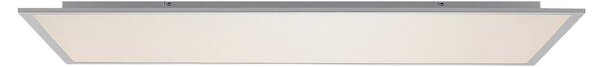 Lindby Plafoniera LED Zento, 4.000 K, 120 cm, argento