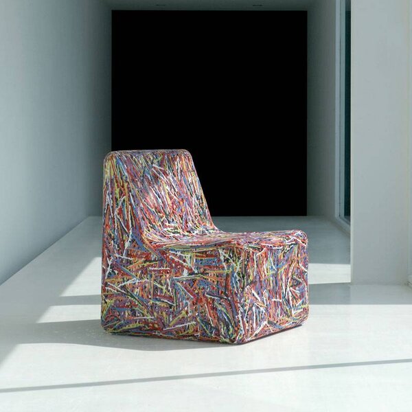 Poltrona CORA in Materiale Plastico Termofuso 68x69xh77 cm colore Multicolor