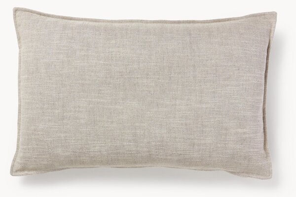 Cuscino decorativo in misto lino Lennon, 50 x 80 cm