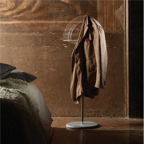 Servomuto Appendiabiti in metacrilato ROBIN 43x32xh113 cm Trasparente