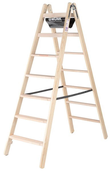 Scaletta in legno 2x7 gradini