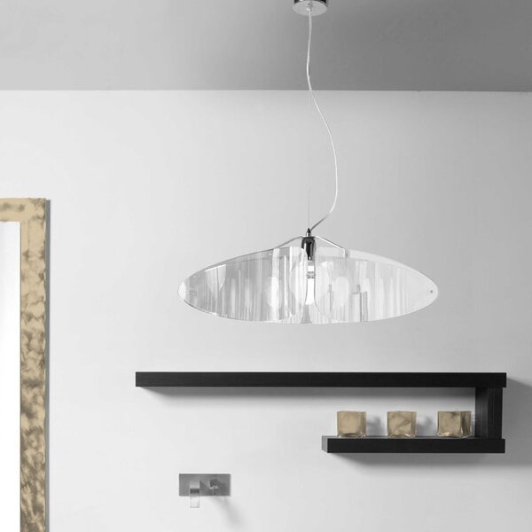 Lampadario da soffitto a sospensione Bellatrix Bianco Satinato