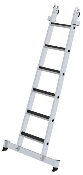 Scala per la pulizia dei vetri a gradini sezione inferiore nivello traverse& clip-step R13 6 gradini