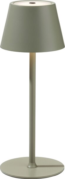 Lampada da tavolo LED a batteria casa NOVA DH 12x31 cm verde