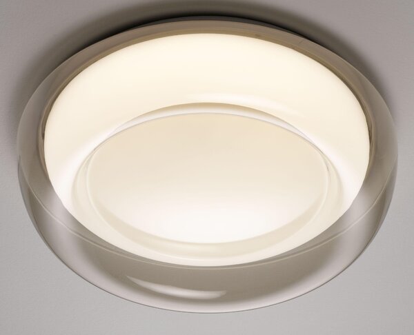 Casa NOVA plafoniera JEROM DH 40x10 cm grigio Lampada da soffitto