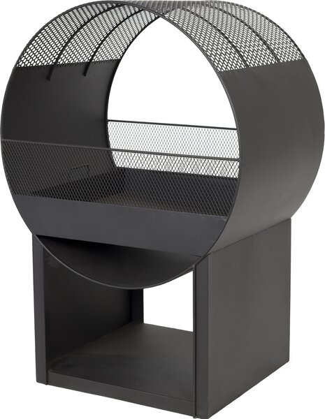 BUSCHBECK Braciere Porthole Dimensioni L40 x L56 x A80 cm nero