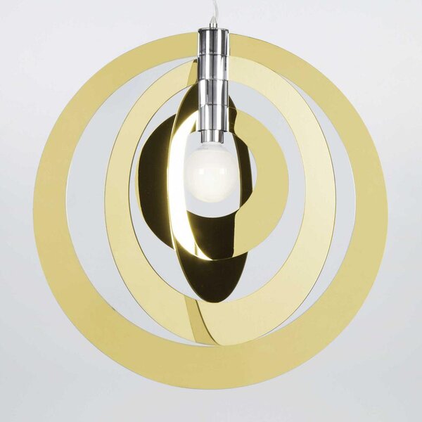 Lampada a Sospensione GALILEA Big �66xH68cm Filo 150 cm in metacrilato colore Oro