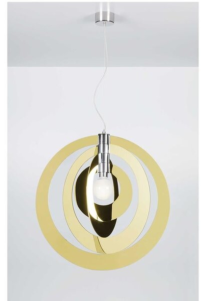 Lampada a Sospensione GALILEA Big �66xH68cm Filo 150 cm in metacrilato colore Oro