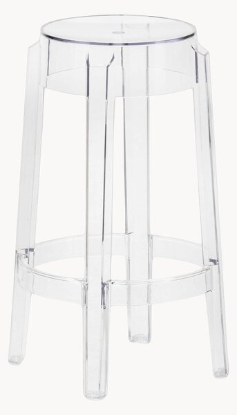 Sgabello alto di design Charles Ghost