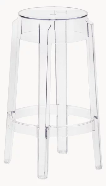 Sgabello alto di design Charles Ghost