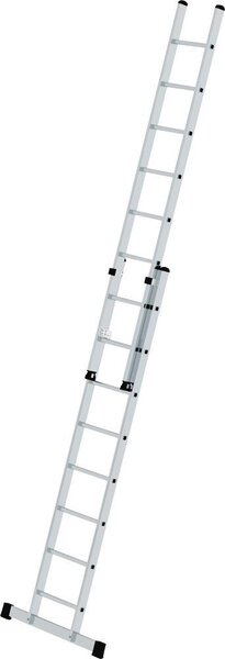 Scala a sfilo a 2 sezioni con pioli 2x8 a traversata standard
