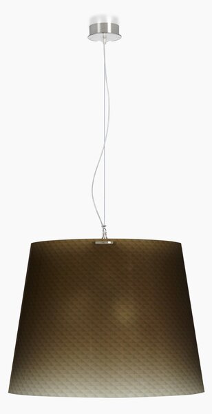 Sospensione con paralume Conico BOEMIA �42x36h cm 1x70 W max E 27 HGS Verde