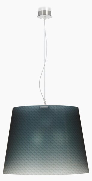 Sospensione con paralume Conico BOEMIA �42x36h cm 1x70 W max E 27 HGS Grigio
