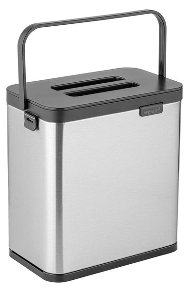 Bidone per l'umido color argento opaco 3 l Colin – Wenko