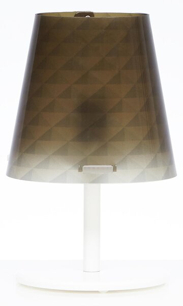 Lampada da tavolo Media BOEMIA � 18xh25 cm con paralume conico in policarbonato verde