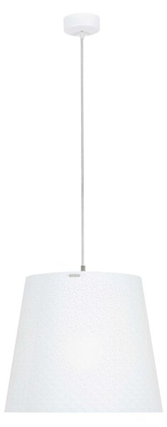 Sospensione con paralume Conico BOEMIA �42x36h cm 1x70 W max E 27 HGS colore paralume bianco