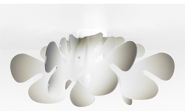 Plafoniera da soffitto in metacrilato ARALIA �53xh23 cm Medio Grigio Nuance