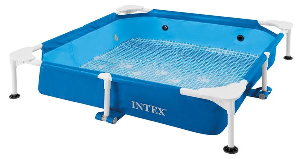 INTEX 48402GN - Set piscina per cani (152x152x30,5 cm) con pompa filtrante inclusa - Piscina per animali domestici